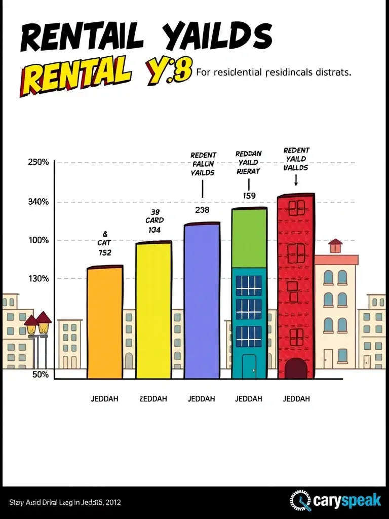 A bar chart comparing the rental yields of residential properties in Wan Chai, Hong Kong, against the Hong Kong average.